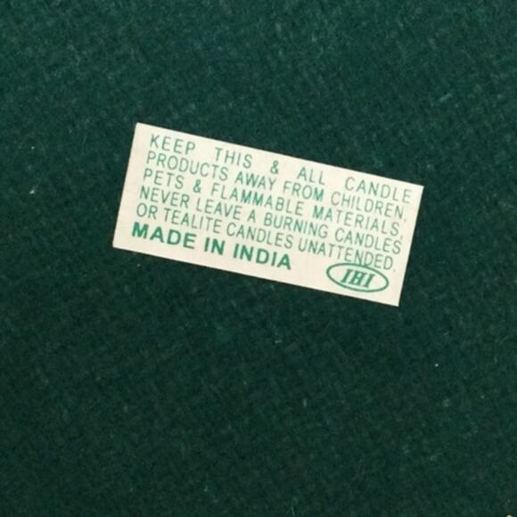 Holland Boone Polished Pewter Palm Tree Candle Holder - Picture 6 of 6